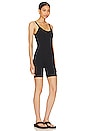view 2 of 5 Seamless Ribbed Mellow Romper in Black