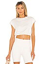 view 1 of 4 Dreamy Crop Short Sleeve Top in Ivory