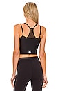 view 3 of 4 Airlift Double Check Bra Tank in Black