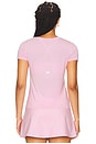view 3 of 4 All Day Short Sleeve Top in Sweet Pink
