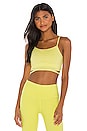 view 1 of 4 Halo Bra Tank in Shock Yellow