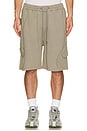 view 4 of 4 French Terry Short in Mid Gray