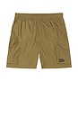 view 4 of 5 CWU 36/P Relaxed Short in OG Green