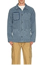 view 3 of 3 CTN Chore Coat in Airborne Blue
