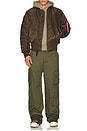 view 2 of 8 Alpha MA-1 Flight Jacket in Espresso