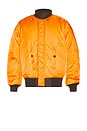 view 4 of 8 Alpha MA-1 Flight Jacket in Espresso