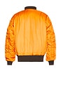 view 6 of 8 Alpha MA-1 Flight Jacket in Espresso