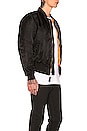 view 6 of 10 BLOUSON BOMBER MA-1 BLOOD CHIT in Black