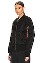 view 4 of 10 BLOUSON BOMBER MA-1 BLOOD CHIT in Black