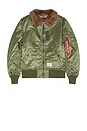 view 5 of 6 B-15 Mod Flight Jacket in Sage