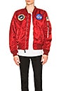 view 1 of 6 BLOUSON BOMBER NASA in Commander Red