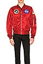 view 2 of 6 BLOUSON BOMBER NASA in Commander Red