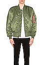 view 1 of 10 MA-1 Blood Chit Bomber Jacket in Sage