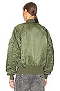 view 5 of 10 MA-1 Blood Chit Bomber Jacket in Sage
