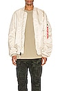 view 1 of 7 CHAQUETA DE PILOTO L-2B in Vintage White