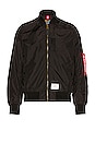 view 1 of 5 L-2B Skymaster Gen II Flight Jacket in Black