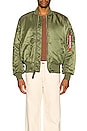 view 4 of 4 MA-1 Bomber Jacket in Sage