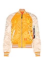 view 2 of 3 Playboy Bunny Retro Logo Bomber in Golden Yellow