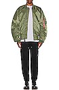 view 5 of 5 L-2B Loose Flight Jacket in Sage