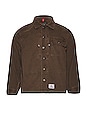 view 1 of 5 P44 Mod Shirt Jacket in Vintage Brown
