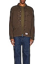 view 4 of 5 P44 Mod Shirt Jacket in Vintage Brown