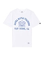 view 1 of 4 Alpha Naval Base San Diego Tee in White