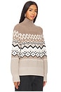 view 2 of 4 Leighton Mock Neck Sweater in Heather Birch