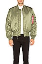 view 2 of 7 MA 1 Blood Chit Bomber Jacket in Sage