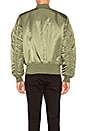 view 4 of 7 MA 1 Blood Chit Bomber Jacket in Sage