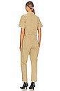 view 3 of 4 Patch Pocket Coverall Jumpsuit in Vintage Khaki