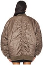 view 3 of 6 Oversized Ma-1 Flight Jacket in Coyote Brown