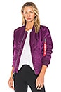 view 1 of 4 MA-1 Jacket in Deep Purple