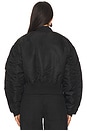 view 4 of 5 Ma-1 Cropped Flight Jacket in Black