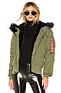 view 1 of 5 N-2B Impact Parka With Faux Fur Trim in Sage