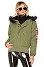 view 2 of 5 N-2B Impact Parka With Faux Fur Trim in Sage