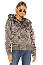 view 2 of 5 N-2B Battlewash Parka With Faux Fur in New Silver