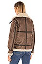 view 4 of 5 B-3 Sherpa Mod Jacket in Deep Brown
