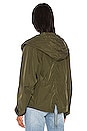 view 3 of 4 Nylon Short Fishtail Jacket in Deep Olive