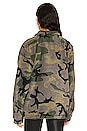 view 3 of 4 Quarter Zip Fleece Pullover in Woodland Camo