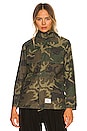 view 2 of 5 M-65 Mod Field Coat W in Woodland Camo