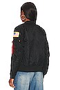 view 5 of 6 MA-1 NASA Bomber Jacket W in Black
