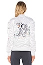 view 3 of 5 VESTE TIGRE SOUVENIR MA-1 in White