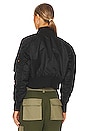 view 5 of 7 BLOUSON L-2B CROPPED FLIGHT in Black