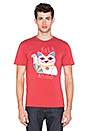 view 1 of 3 Lucky Cat Tee in Red