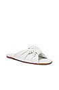 view 2 of 5 Windsor Knot Slide Sandal in White