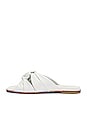 view 5 of 5 Windsor Knot Slide Sandal in White