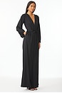 view 2 of 3 JUMPSUIT PIERNA ANCHA IMOGEN in Black