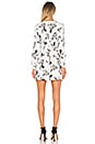 view 3 of 3 LAUREN ドレス in Eggshell & Black