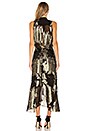 view 3 of 3 Harriet Dress in Black & Gold