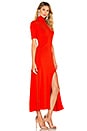 view 2 of 3 Caplan Dress in Tangerine
